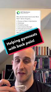 How to help gymnasts with back pain! #gymnast #gymnastics #backpain
