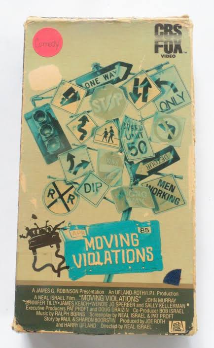 Moving Violations VHS 1985