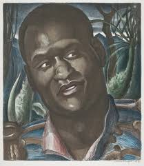 Portrait of Paul Robeson by Mabel Dwight, George C. Miller