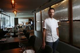Jason atherton with his wife irha and, left, head sommelier laure patry (picture: Travelling Life Jason Atherton Arabian Post