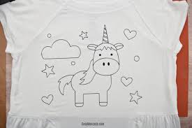 Color the pages with them and that is also called a mother and child bonding. Kid S Unicorn Coloring Shirt With Htv Unoriginal Mom