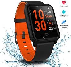 Fitpolo Smart Watch Wasserdichter Fitness Tracker Hr Mit Schlafmonitor Schrittkalorienzahler Stoppuhr Schrittzahler Akti Fitness Tracker Fitness Uhr Smartwatch