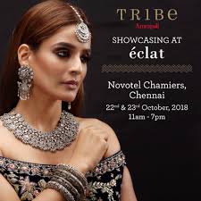 Eclat is here and so is Tribe Amrapali! Check out our pop up at the Novotel  Chamiers all day today and tomorrow. See you there. Tribe by Amrapali  #Chennai #popupshop #TribeAmrapali #jewellery #