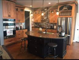 Maybe you would like to learn more about one of these? Light Cabinets Black Handles Kitchen Home Decor Decor