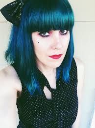 Ion Color Brilliance Brights Semi-Permanent in Aqua hair color. Blue hair,  don't care.