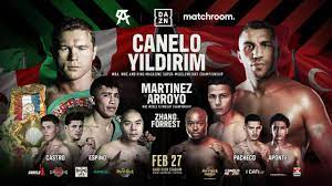 Fight card, date, ppv price, rules, location for the 2021 exhibition match the undefeated pro boxer and the social media influencer will duke it out in miami on. Canelo Alvarez S Next Fight Date Time Price Full Card For Canelo Vs Avni Yildirim Dazn News Us