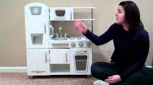 kidkraft white vintage kitchen youtube