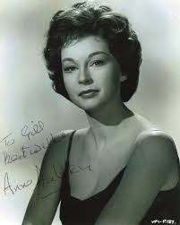 Anne Aubrey Vintage Film Actress Hand Signed...