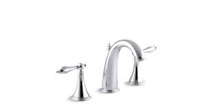 Diamond seal technology is less hassle to install and helps your faucet perform like new for life, reducing leak points and lasting twice as long as the industry standard K 310 4m Finial Traditional Widespread Sink Faucet Kohler