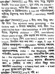 Tags for the entry toilet what toilet means in bengali, toilet meaning in bengali, toilet definition, explanation, pronunciations and examples of toilet in bengali. Under Bengali Meaning Under Meaning In Bengali At English Bangla Com Under à¦¶à¦¬ à¦¦ à¦° à¦¬ à¦² à¦…à¦° à¦¥