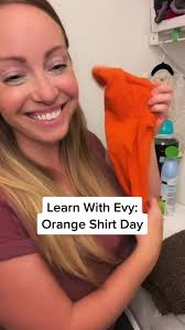 Inspired by Orange Shirt Day by Phyllis Webstad. #orangeshirtday  #truthandreconciliation #momlife #lifewithkids.