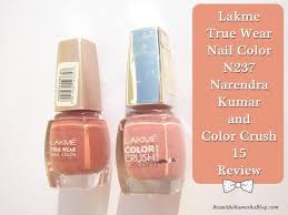 lakme true wear nail color n237