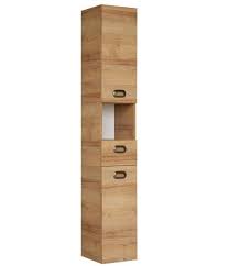 Je nach serie werden die schränke vormontiert oder für die selbstmontage geliefert. Eiche Hochschrank Buca Modern 30cm Breit Riviera Eiche Mega Mobel Sb