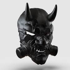 The Silver Eyed Emperor Male Reader X Pyrrha And Abused And Bullied Ruby Cool Masks Masks Art Oni Mask