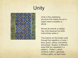 There are several simple key principles of art, and once you understand these, the vast any kind of similarity will help to strengthen the sense of unity you feel when looking at a series of objects. Copy Of E Unity Harmony Lessons Blendspace