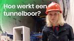 Video Hoe werkt een tunnelboor? | Het Klokhuis - YouTube