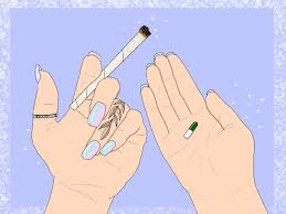 Smoking weed thingy drawing zombie hand. 10 Best For Smoking Weed Drawings Easy Barnes Family