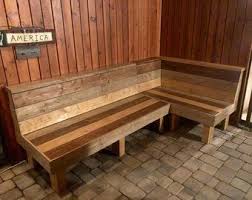 The Sectional Rustic Wood Patio Benches And Table Or Wood Patio Furniture Wood Patio Comfortable Patio Furniture