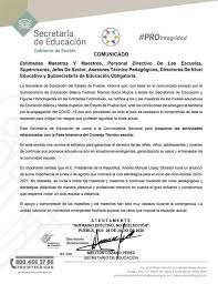 Regreso a clases 2021 puebla. Frena Sep El Reinicio A Clases Profesores Ponen Condiciones