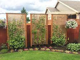 Pin By Sara Beam On Privacy Fencing Ideas Backyard Landscaping Designs Backyard Fences Privacy Fence Landscaping
