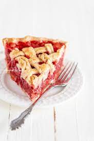 Strawberry Rhubarb Pie Recipe Rhubarb Recipes Rhubarb Recipes Pie Strawberry Rhubarb