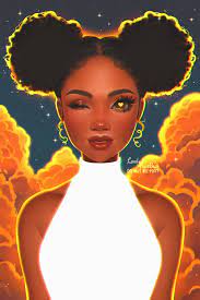 Rosebun On Twitter Black Girl Art Black Girl Magic Art Black Art Pictures