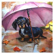 5d Diamond Painting Sausage Dog Diabroidery Cross Paintings Diamond Painting Painting