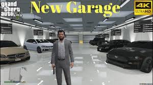 Unfortunately the garage mod has a bug at least in version 1.50 of gta v offline, if you buy the garage everything is ok after you go out clean the gta by opening that parachute until it falls on a street or dies, i hope this bug will be fixed. Gta5 New Garage For Michal S Cars Garage 5 Car Garage Cars