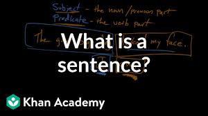 The affirmative encourages an action or d. What Is A Sentence Video Khan Academy