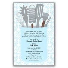 gleam kitchen shower invitations