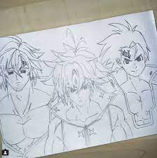 3000 years since you have seen zeldris, the boy who meant everything to you. Meliodas Estarossa And Zeldris By Animefanartz On Deviantart