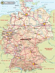 Allemagne Carte Carte Allemagne Carte Geographique Allemagne