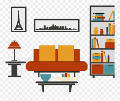 All living room clip art are png format and transparent background. Living Room Clipart Home Decoration