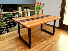 Shop allmodern for modern and contemporary wood dining table metal base to match your style and budget. Metal U Frame Table Legs Steel Legs Iron Legs Dining