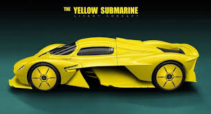 Image result for Ultra Yellow 2023 Aston Martin