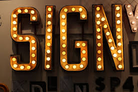 Pin By Lynn Chourbagi On Signage Light Bulb Letters Light Letters Bulb