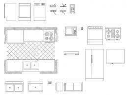 Detail Of Kitchen Equipment Blocks 2d View Layout File In Dwg Format Furniture Details Design Kitchen Furniture Colorful Furniture