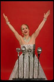 It was later …collaboration with rice was on evita (1978), a musical about eva perón, wife of the argentine. Patti Lupone As Eva Peron In Studio Portrait For The Broadway Production Of The Musical Evita New York Ny Patti Lupone Musicals Musical Theatre Costumes