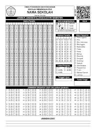 Maybe you would like to learn more about one of these? Ljk Format Folio F4 Pilihan Ganda Dan Essay