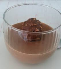 Creme Dessert Au Ferrero Rocher Au Thermomix Recette Recette Creme Dessert Ferrero Rocher Dessert