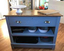A vintage wood dresser would be perfect for this project, so if you don't have one, you can always search through thrift shops. Kitchen Island Made From Old Dresser Hometalk