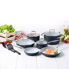 Amazon Com Greenlife Cc000801 001 Classic Pro Hard Anodized Healthy Ceramic Nonstick Metal Utensil Dishwashe Classic Cookware Healthy Cookware Safest Cookware