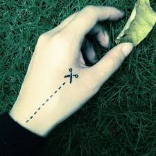 Do not cut your bodies for the dead or put tattoo marks on yourselves. Scissor Cut Dashed Line Temporary Tattoo Sticker Ohmytat