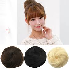 Many people use fake hair for a special night out, while others use it on a daily basis. Women Synthetic Hair Scrunchie Bun Fake Chignon Hair Pieces Bun Hair Extension Wigs Shopee Philippines