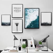 Kupit Tovar Vdoh Vydoh Dekor Steny Za Nomer Pechat Holst Plakat Les Na More Pejzazh Priroda Steny Kartinki Dlya Domashn Avrupa Ev Dekoru Resim Duvari Oda Dekoru