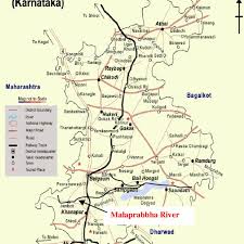 Karnataka road map bengaluru city map, travel information and facts. Location Map For Malaprabha River Download Scientific Diagram