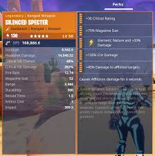 Fortnite critical rating vs damage v bucks for free pc. Bundle 3x 130 Sunbeam Max Perk Silenced Specter Nature Water Fire Fortnite Save The World Ps4 X Gameflip
