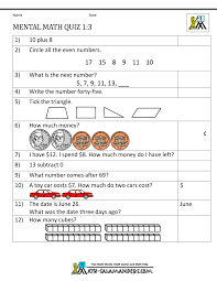 These math worksheets are tailored to grade 1 students. First Grade Mental Math Worksheets