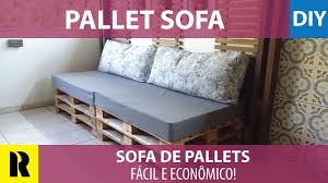 Sofa De Pallets Facil De Fazer Do It Yourself Pallets Sofa Diy Youtube