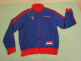 Black Adidas Jacket With Red Stripes Mens Adidas Iloveamsterdam Red Blue Track Jacket Size Xl Adidas Trackjacket Adidas Men Red And Blue Adidas